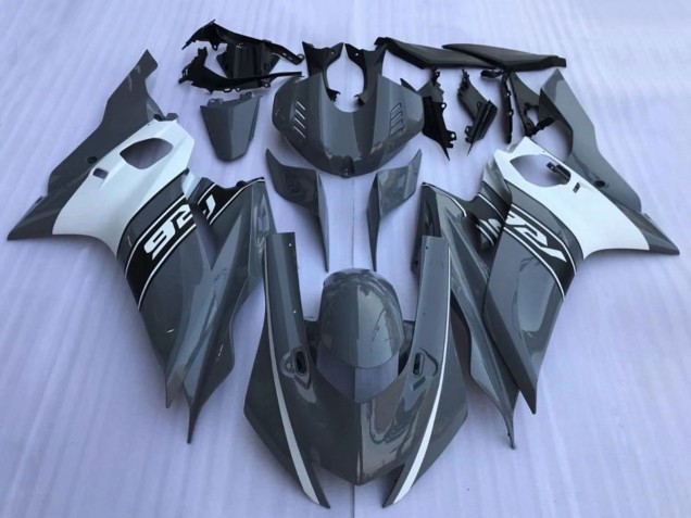 2017-2023 Dark Nardo Grey White Black Yamaha YZF R6 Motorcycle Fairings