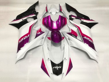 2017-2023 White Red Purple Black Yamaha YZF R6 Motorcycle Fairings