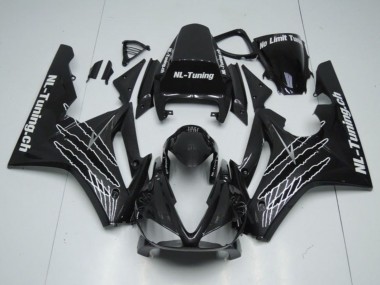 2006-2008 Glossy Black Triumph Daytona 675 Triple Motorcycle Fairing Kits