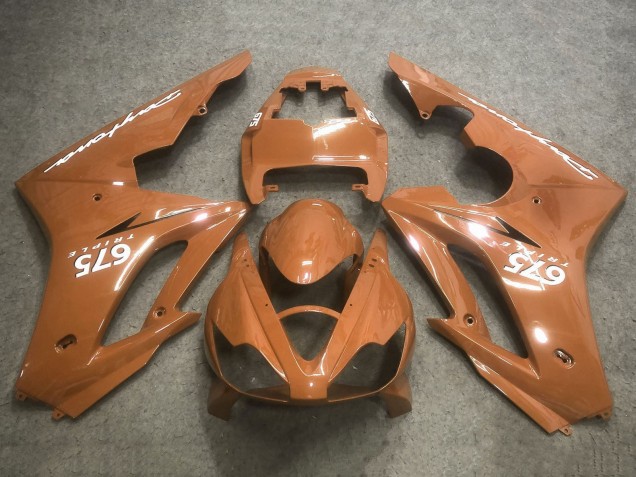2006-2008 Bronze Orange Triumph Daytona 675 Triple Motorcycle Fairings