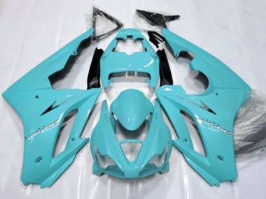 2006-2008 Turquoise Blue Triumph Daytona 675 Triple Motorcycle Fairings