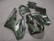 2009-2012 Matte Green White Triumph Daytona 675 Triple Motorcycle Fairings