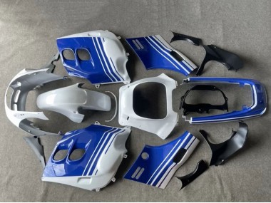 1987-1988 White Blue Honda CBR1000F Hurricane Motorcycle Fairings