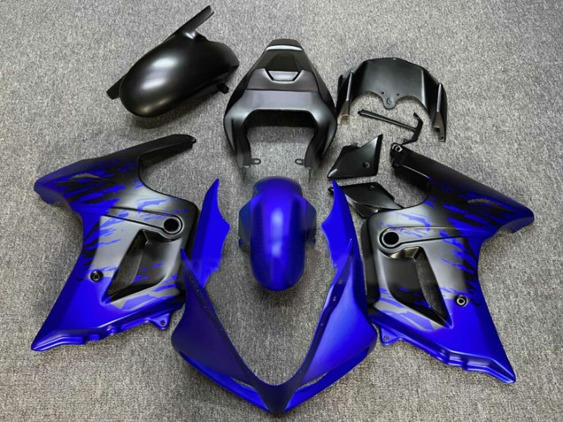 2003-2013 Blue Matte Black Splash Suzuki SV650 Motorcycle Fairings