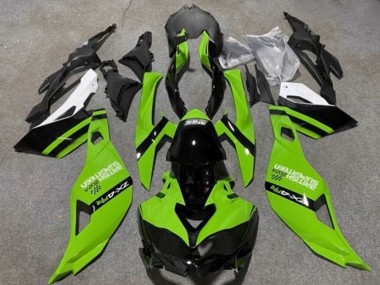 2019-2025 Green Black White Kawasaki ZX4R ZX-4RR Motorcycle Fairings