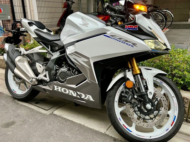 2023-2024 Silver Grey Honda CBR250RR Motorcycle Fairings