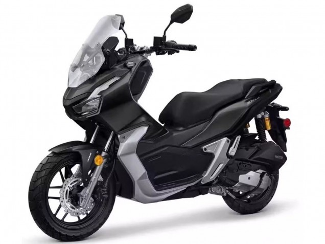 2018-2021 Silver Matte Black Honda ADV150 Motorcycle Fairings