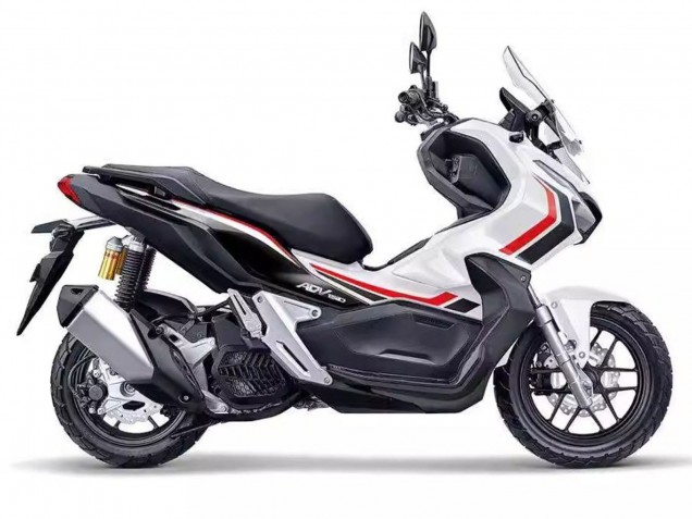 2018-2021 White Red Black Honda ADV150 Motorcycle Fairings