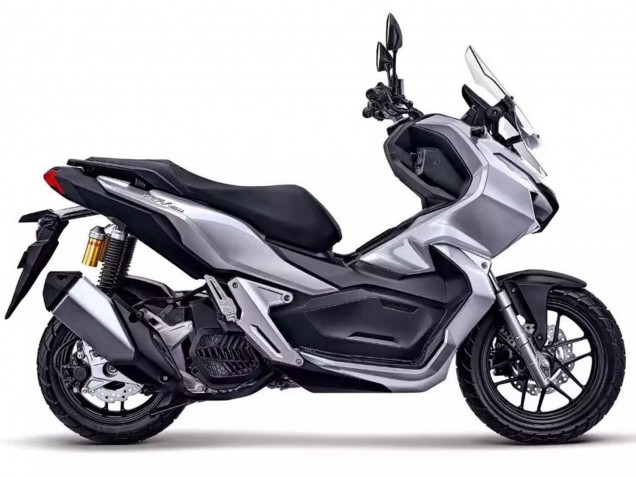 2018-2021 Silver Honda ADV150 Motorcycle Fairings