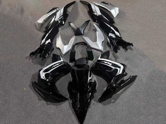 2022-2024 Silver Glossy Black Honda ADV160 Motorcycle Fairings