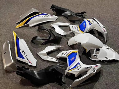 2022-2024 White Blue Yellow HRC Honda ADV160 Motorcycle Fairings