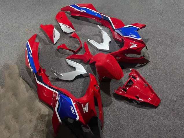 2022-2024 Silver Red Blue White Black HRC Honda ADV160 Motorcycle Fairings