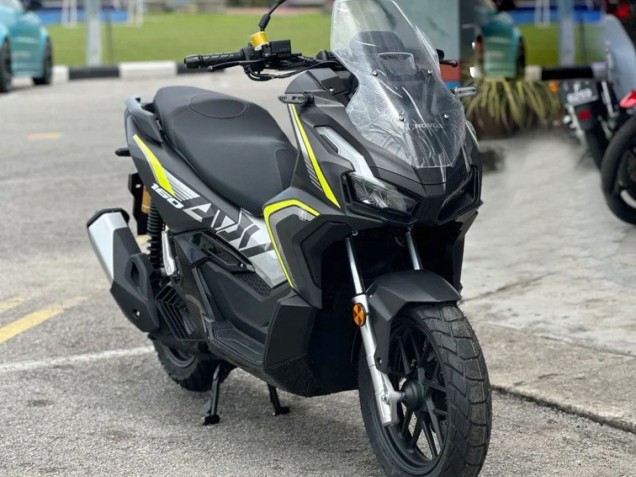 2022-2024 Silver Yellow Matte Black Honda ADV160 Motorcycle Fairings