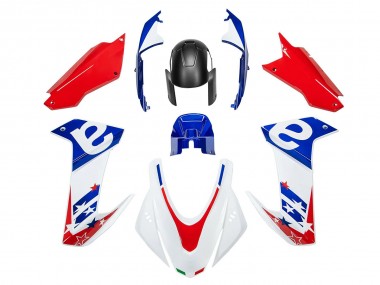 2020-2024 White Blue Red Aprilia RS660 Motorcycle Fairing
