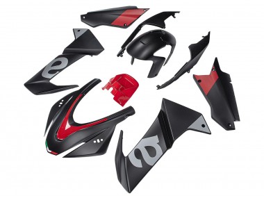 2020-2024 Black Red Aprilia RS660 Motorcycle Fairings