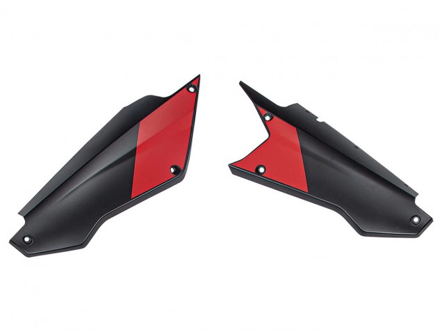 2020-2024 Black Red Aprilia RS660 Motorcycle Fairings
