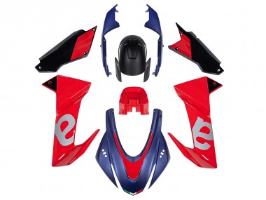 2020-2024 Blue Red Aprilia RS660 Motorcycle Fairings