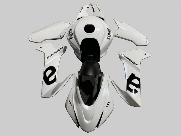 2020-2024 White Aprilia RS660 Motorcycle Fairings