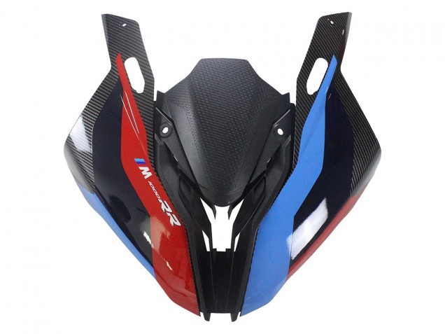 2023-2024 Blue Red Carbon Fiber BMW S1000RR Motorcycle Fairings