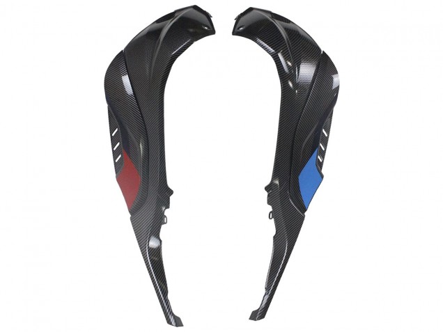 2023-2024 Blue Red Carbon Fiber BMW S1000RR Motorcycle Fairings