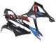 2023-2024 Blue Red Carbon Fiber BMW S1000RR Motorcycle Fairings