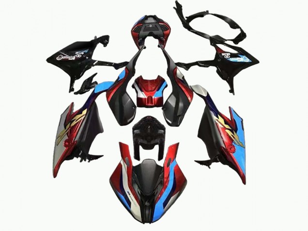 2019-2022 Black Blue Red Gold BMW S1000RR Motorcycle Fairing