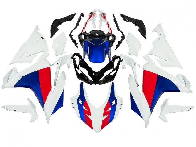 2019-2023 White Red Blue Honda CBR500R Motorcycle Fairings