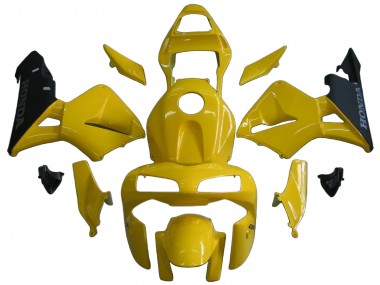 2003-2004 Yellow Black Honda CBR600RR Motorcycle Fairings