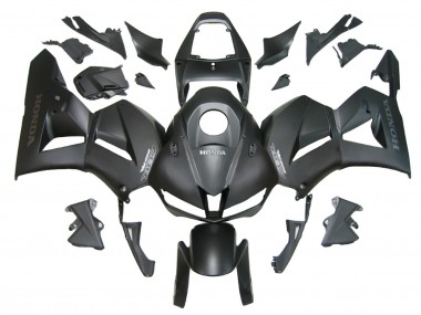 2013-2023 Matte Black Honda CBR600RR Motorcycle Fairings