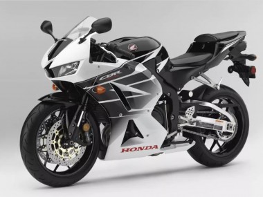 2013-2023 White Black Honda CBR600RR Motorcycle Fairings