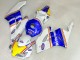 2004-2005 White Blue Yellow Rothmans Honda CBR1000RR Motorcycle Fairings