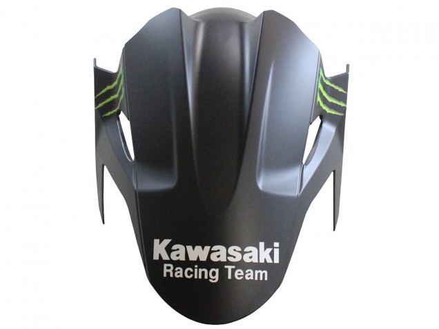 2018-2024 Matte Black Green Monster Showr Snow Kawasaki EX400 Motorcycle Fairings
