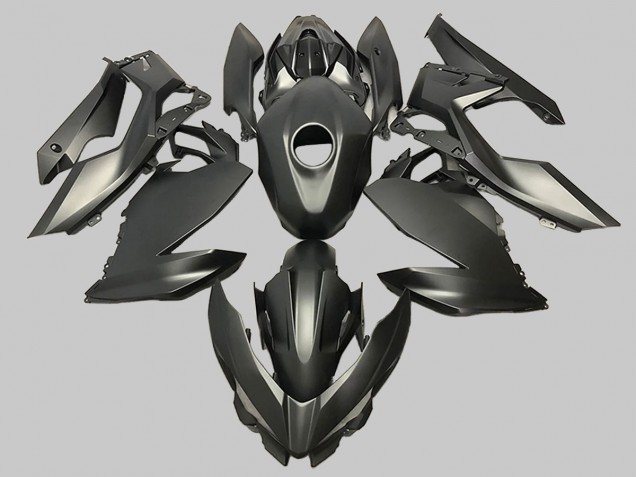 2018-2024 Matte Black Kawasaki EX400 Motorcycle Fairings