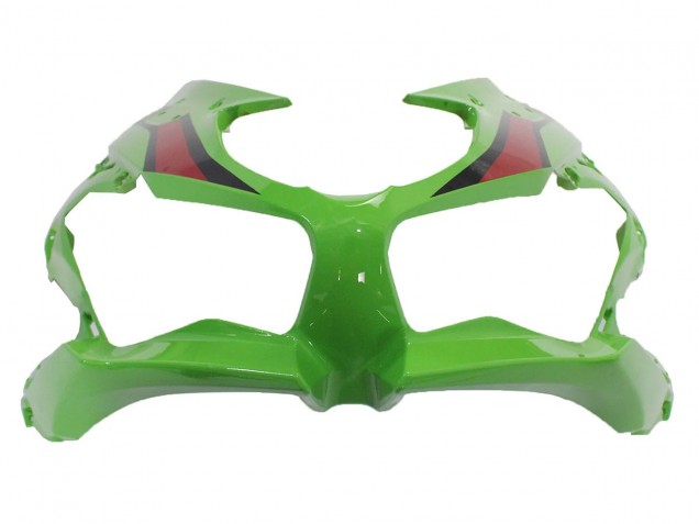 2019-2022 Green Glossy Black White Red Kawasaki ZX6R Motorcycle Fairings