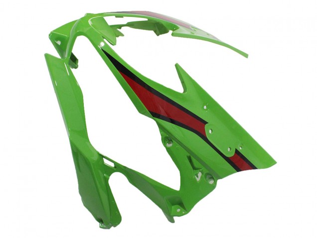 2019-2022 Green Glossy Black White Red Kawasaki ZX6R Motorcycle Fairings