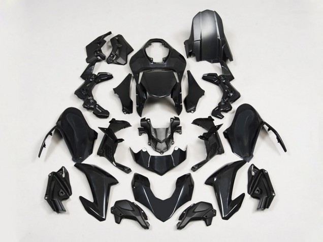 2017-2019 Matte Black Kawasaki Z900 Motorcycle Fairings