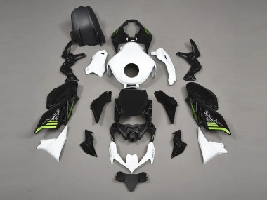 2020-2024 Black White Kawasaki Z900 Motorcycle Fairings