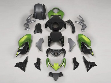 2020-2024 Black Green Kawasaki Z900 Motorcycle Fairings