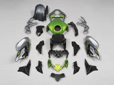 2020-2024 Green Black Gray Kawasaki Z900 Motorcycle Fairings
