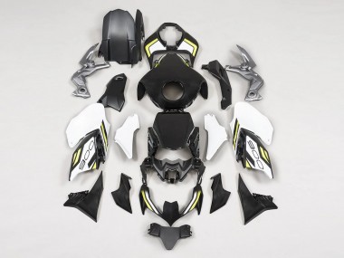 2020-2024 Black White Yellow Kawasaki Z900 Motorcycle Fairings