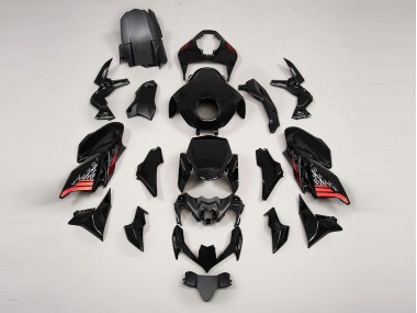 2020-2024 Black Red Kawasaki Z900 Motorcycle Fairings