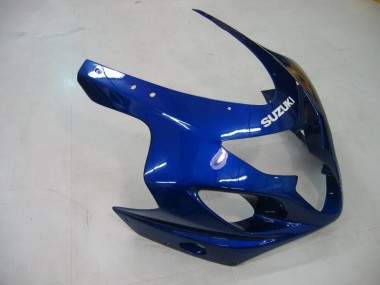 2004-2005 Blue Grey Glossy Black Suzuki GSXR 600/750 Motorcycle Fairings