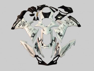 2011-2024 White Black Alstare Corona Extra Motul Suzuki GSXR 600/750 Motorcycle Fairings