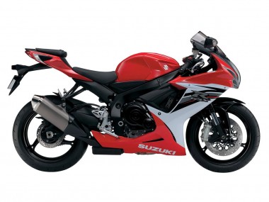 2011-2024 Red White Black Suzuki GSXR 600/750 Motorcycle Fairings