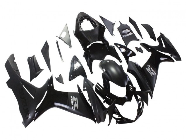2011-2024 Matte Black Glossy Black Suzuki GSXR 600/750 Motorcycle Fairings