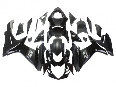 2011-2024 Matte Black Glossy Black Suzuki GSXR 600/750 Motorcycle Fairings