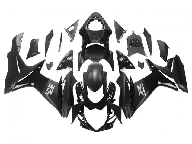 2011-2024 Matte Black Glossy Black Suzuki GSXR 600/750 Motorcycle Fairings