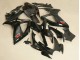 2006-2007 Glossy Black Suzuki GSXR 600/750 Motorcycle Fairing
