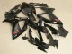 2006-2007 Glossy Black Suzuki GSXR 600/750 Motorcycle Fairing