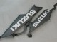 2006-2007 Matte Black Suzuki GSXR 600/750 Motorcycle Fairings